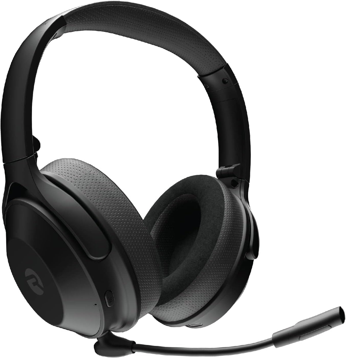 Silver Bluetooth Wireless Headphones with Detachable Mic W518