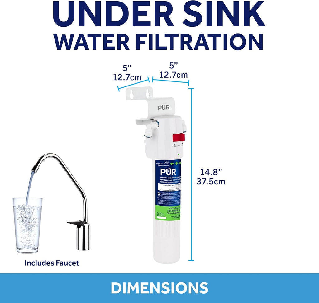 White Pack of 2 Water Filtration System Q3071