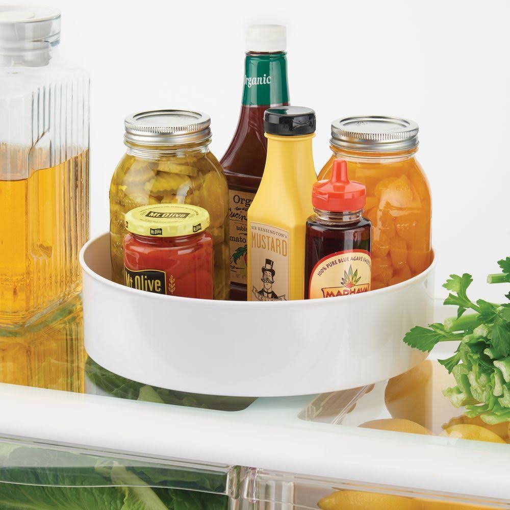 Lazy Susan Turntable Food Storage Container D7501