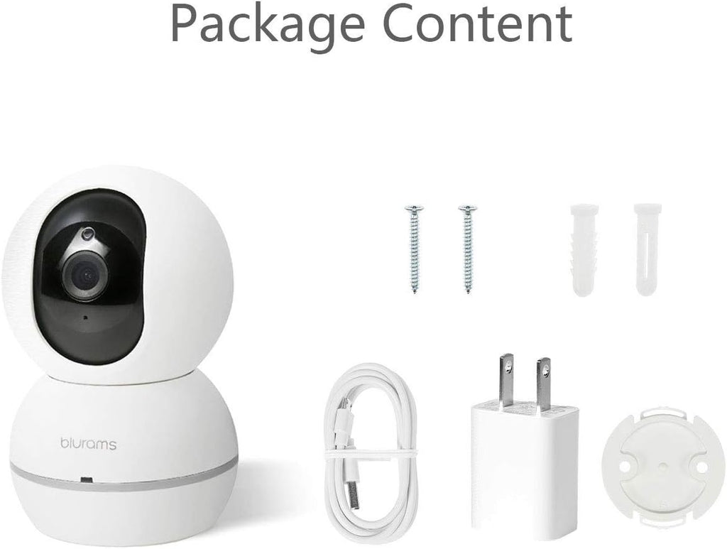 1080p Dome Security Camera PTZ Surveillance System with Night Vision Two-Way Audio Pack of 2 U138173