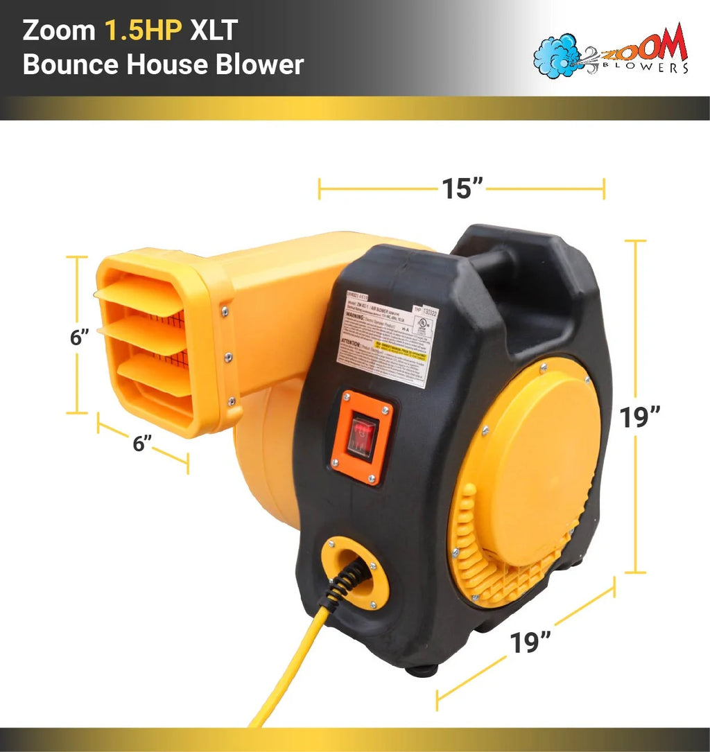 Commercial 1 HP Inflatable Bounce House Blower V581894
