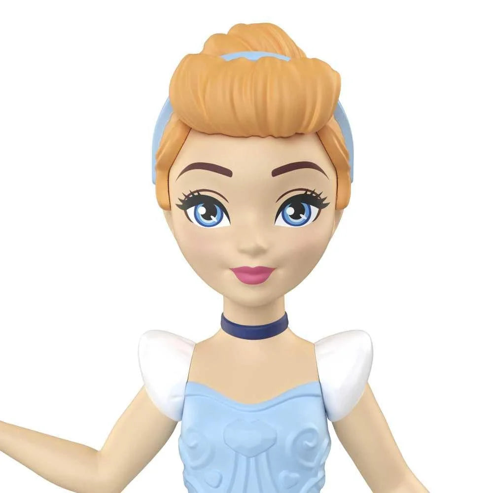 2 Disney Princess 3.5-inch Small Dolls - Cinderella & Mulan W5915