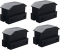 Billet Anodized Black Aluminum Floor Jack Lift Pads L46317