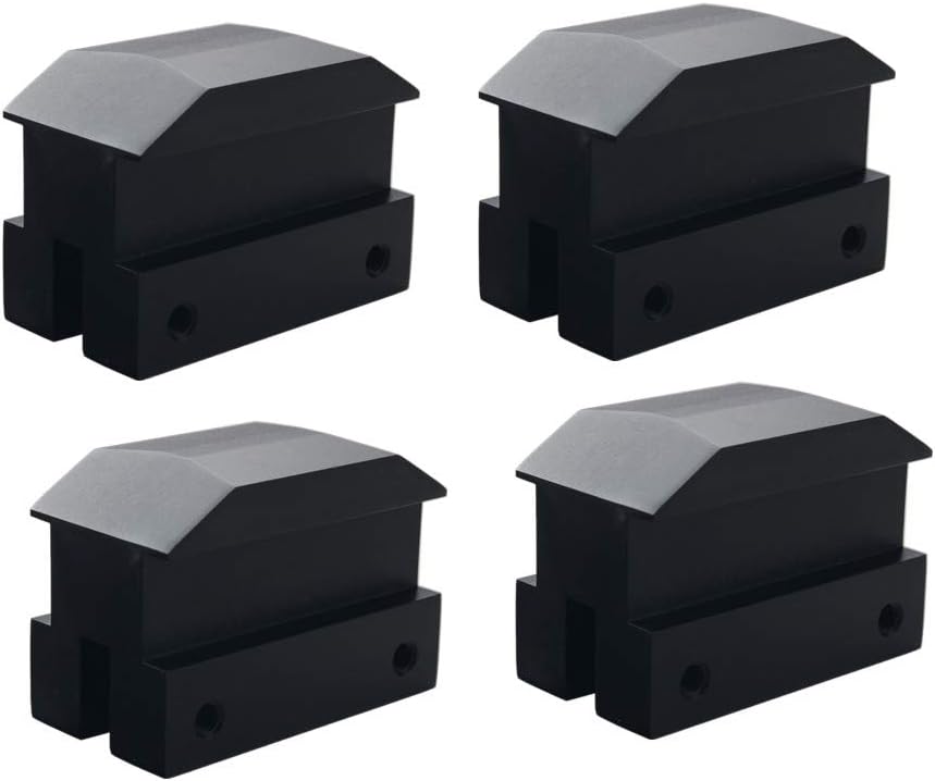 Billet Anodized Black Aluminum Floor Jack Lift Pads L46317