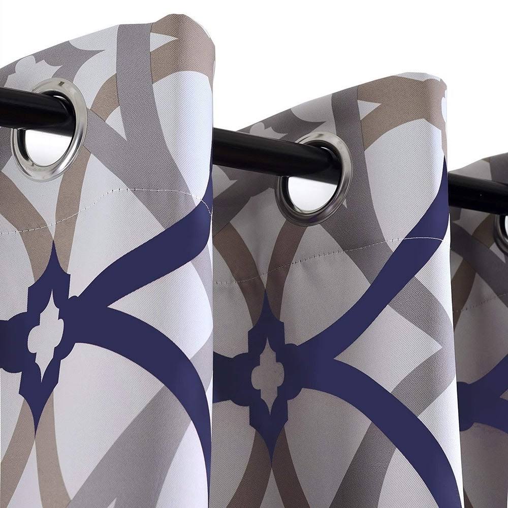 Insulated Blackout Grommet Curtains N812