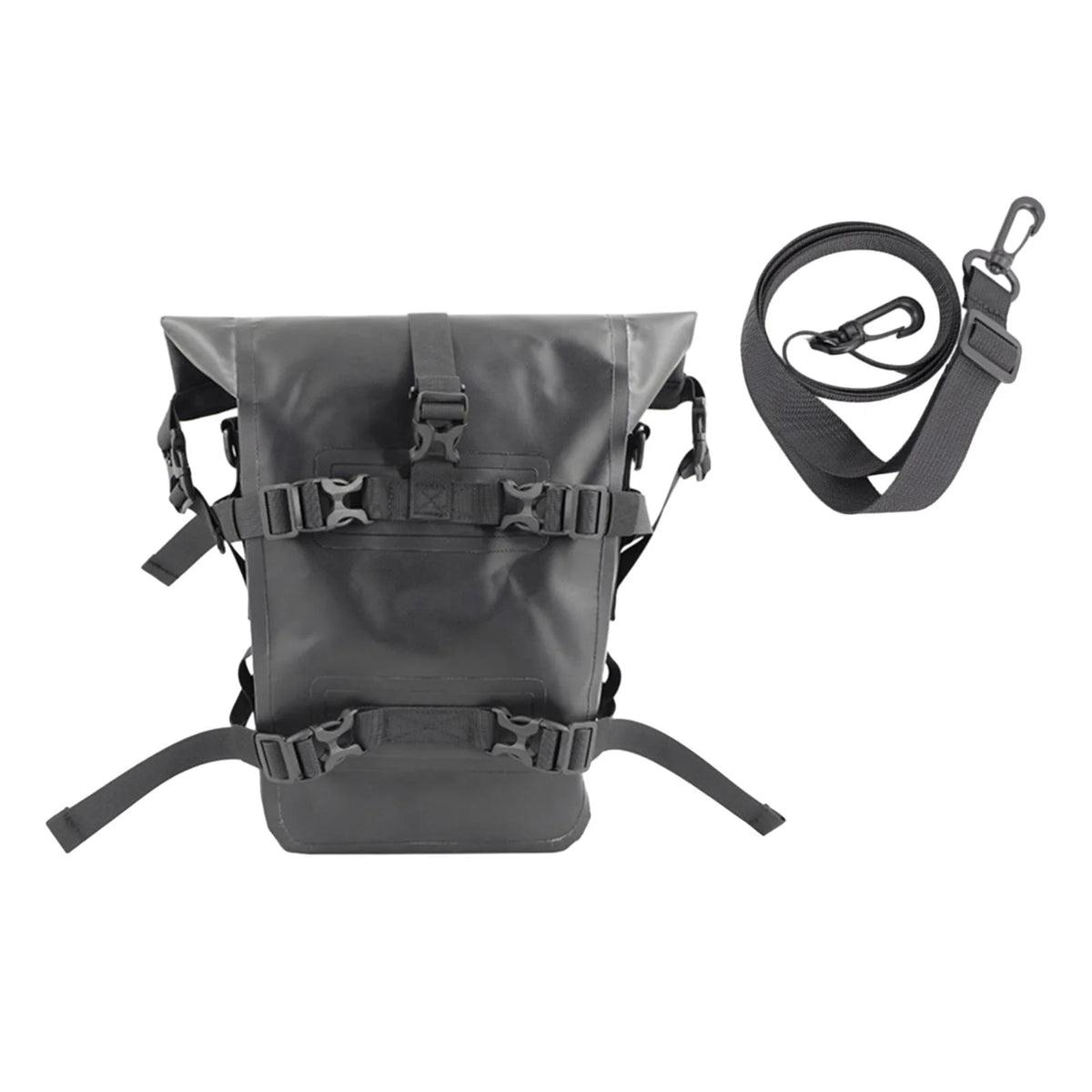 Universal Motorcycle Saddle Bag with Shoulder Strap X812691