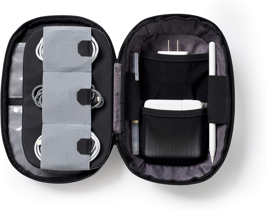Black Water Resistant Tech Organizer W84031
