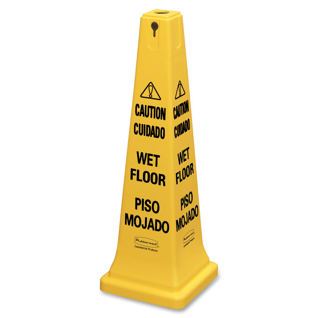Wet Floor Yellow Safety Cone S753