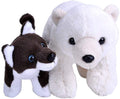 Plush Polar Bear and Dog Plush Toys O39465