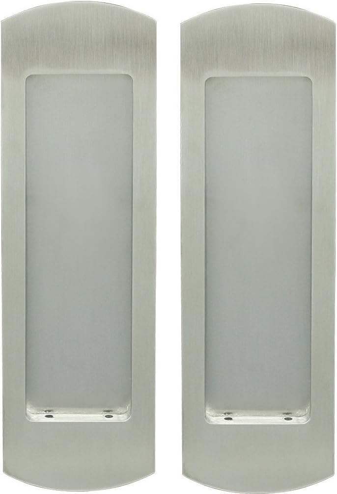 Aged Brass Pocket Door Dummy Trim W91148