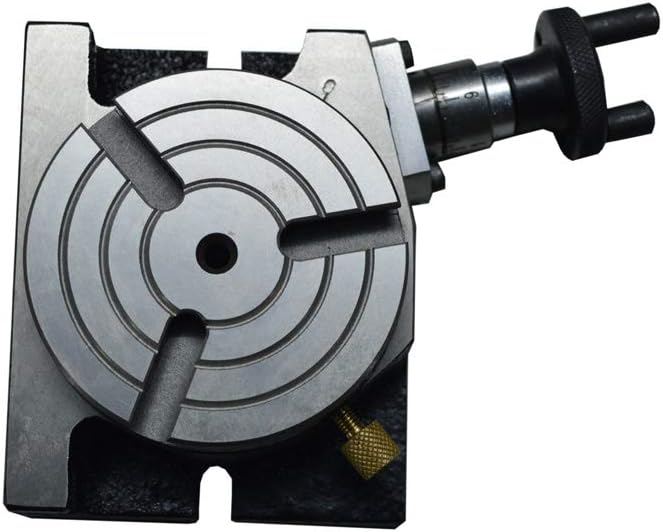 Rotary Table 3 Inch 75 mm Horizontal Vertical 3 Slot Milling Machine F5075