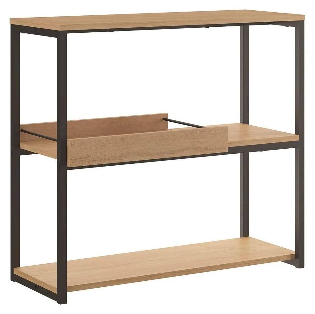 Black Painted Metal Console Table N81794