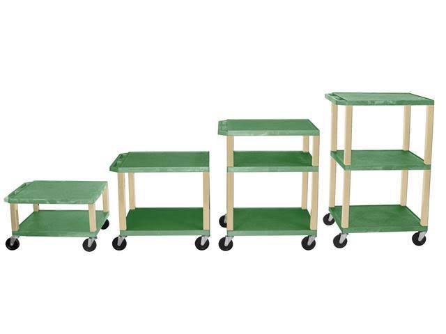 Green Adjustable Height Multi-Purpose Cart P185