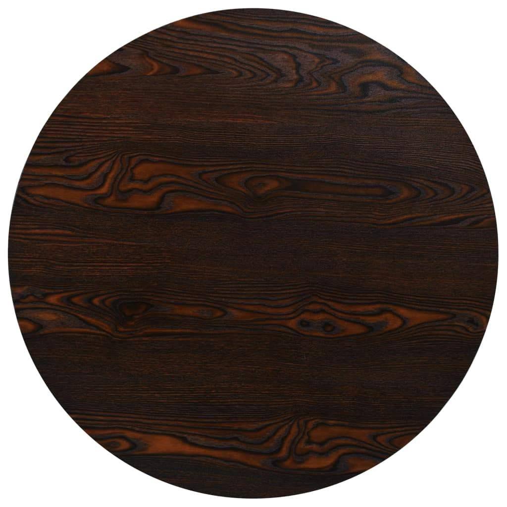 Oak Color MDF and Steel Bistro Table H78429