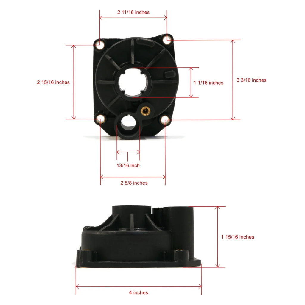Water Pump Impeller Kit For 1979 Evinrude 75 HP With 20" Transom T2384