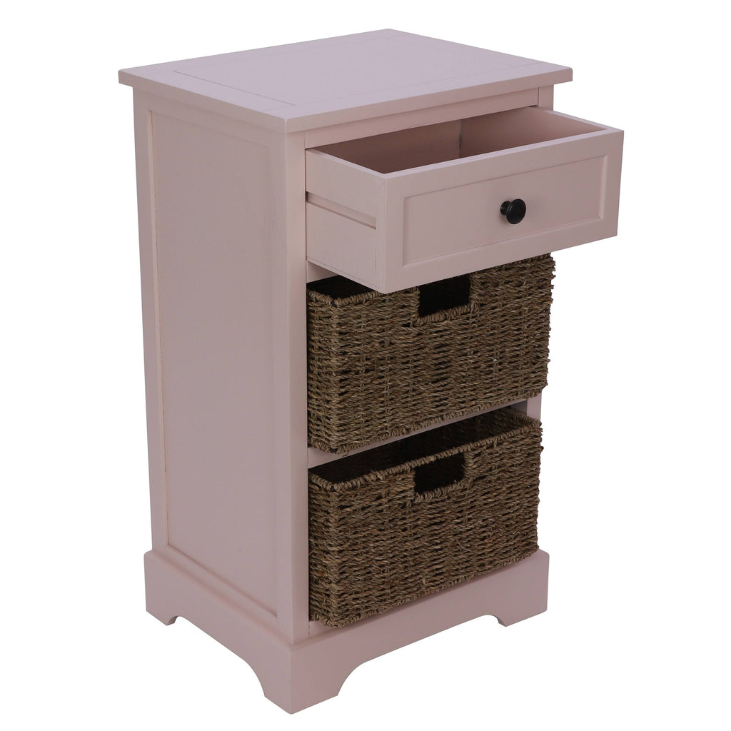 1-Drawer 2-Basket Accent Chest B103