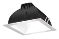 White Cone Silver Ring LED Wall Wash Light E62596