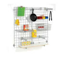 Gray Epoxy Wire Grid Panel E425