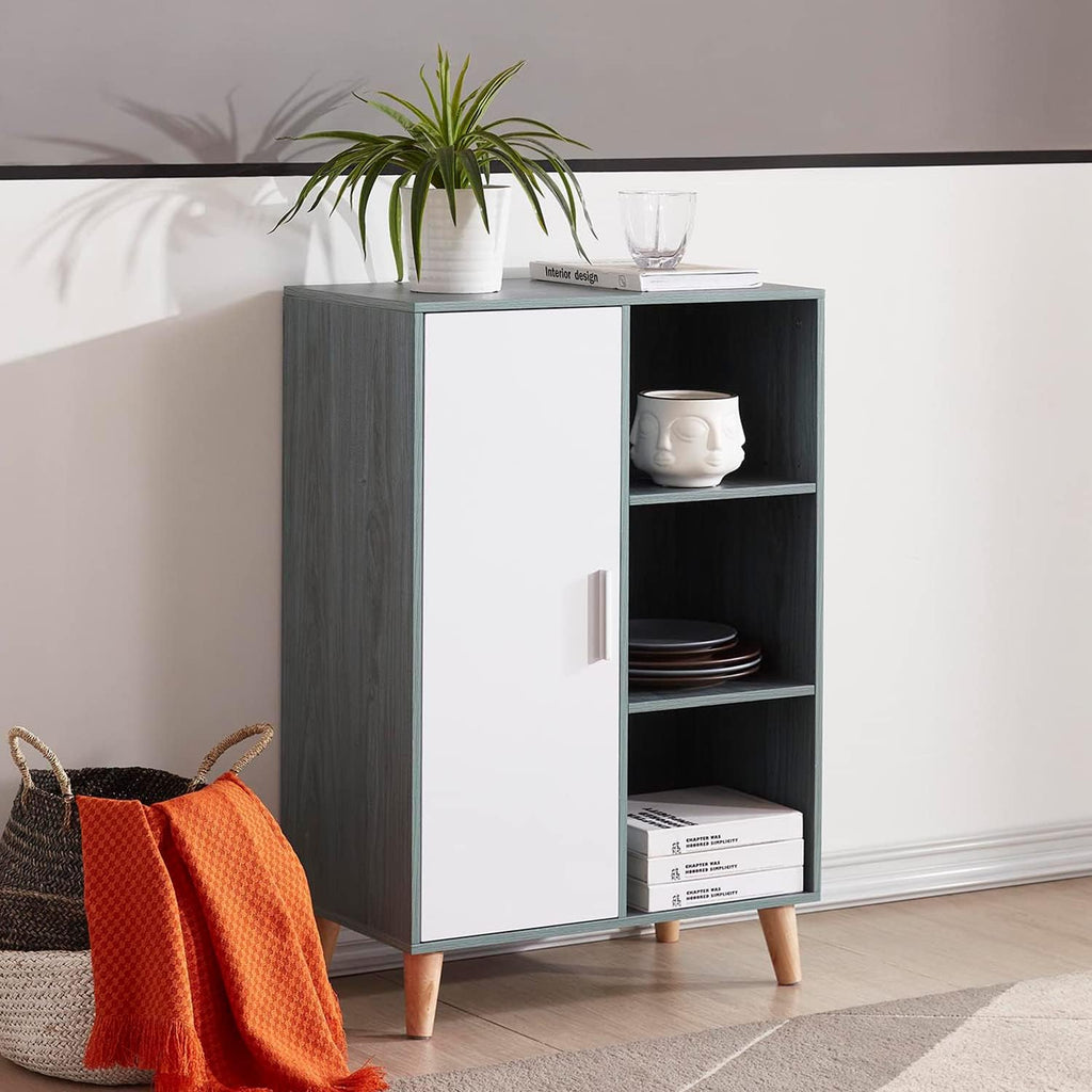 Brown Accent Cabinet Pack of 2 N997