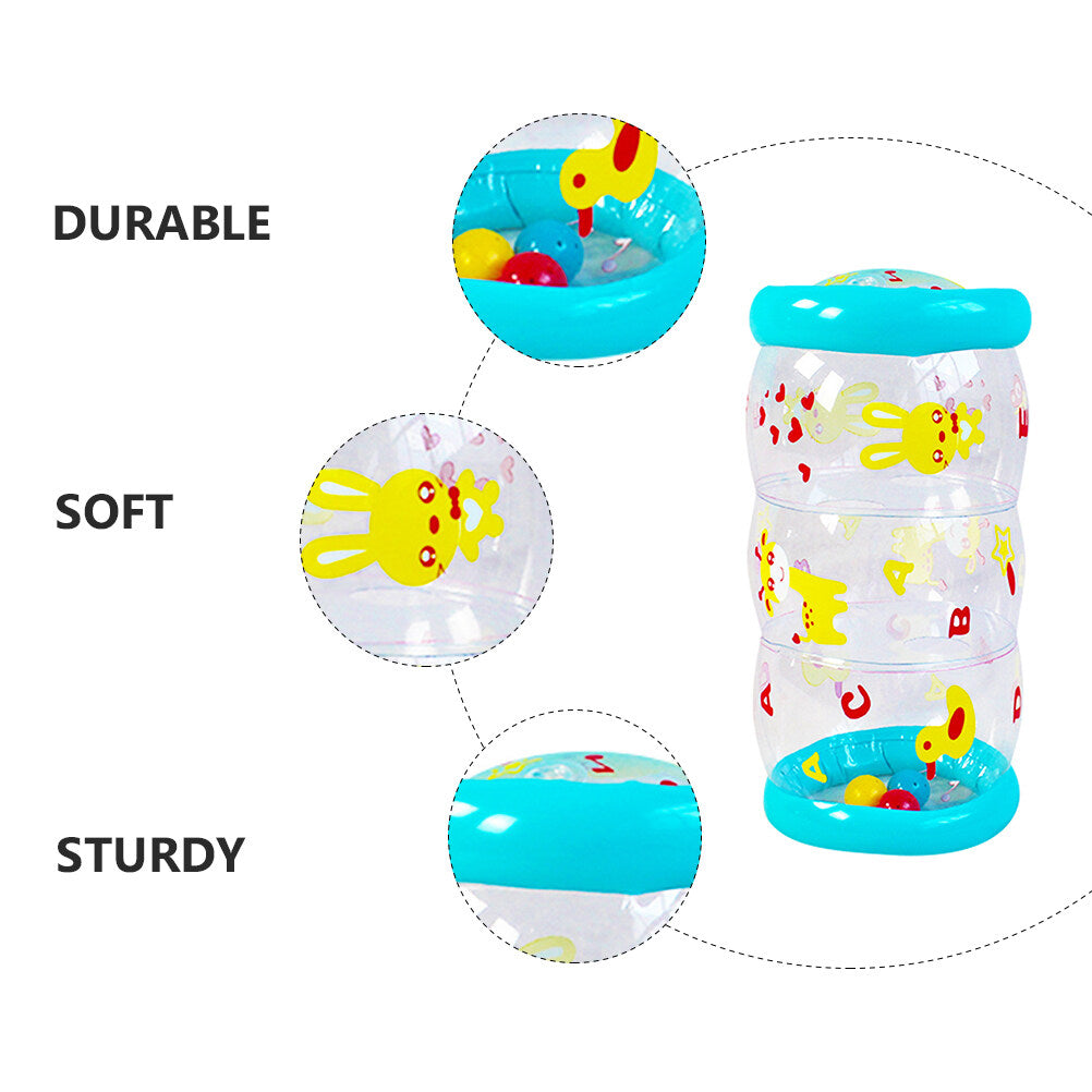 Colorful Inflatable Crawling Roll Ball Toy T409