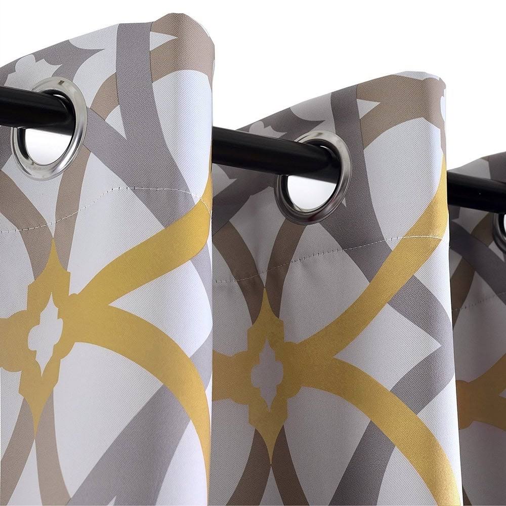 Insulated Blackout Grommet Curtains N812