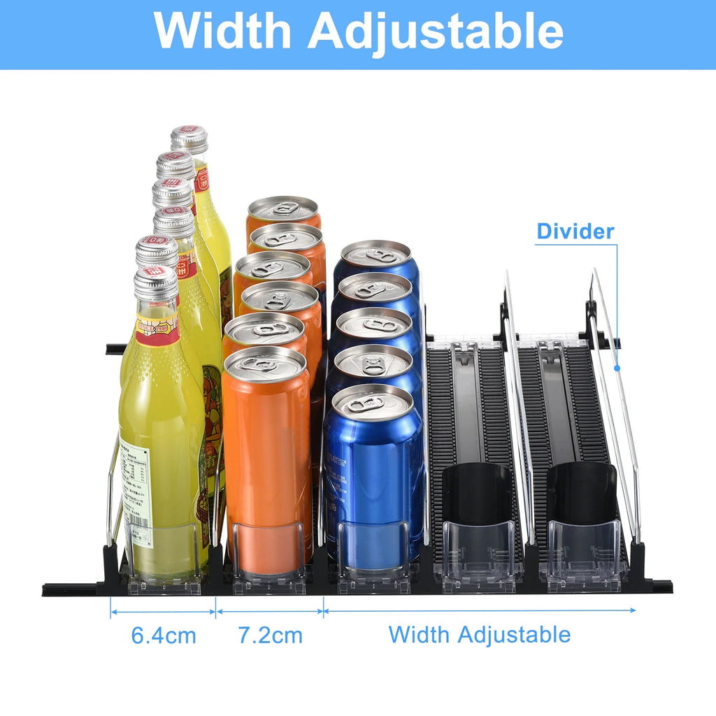 5pcs Black Soda Can Organizer P3046