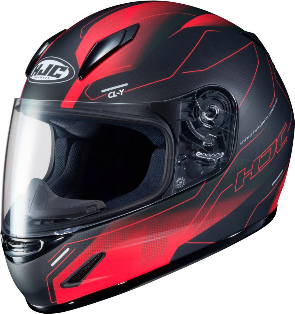 Black-Red Kids Helmet Size M Z189386