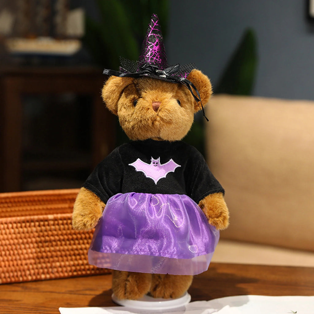 Halloween Witch Bear Plush Stuffed Toy H28776