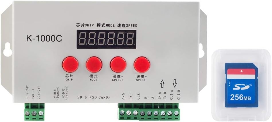 1536 Pixels Addressable Programmable LED Strip Controller with SD Card X581