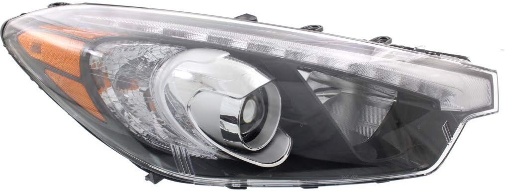 Passenger Side Halogen Headlight for Kia Forte Sedan P392197