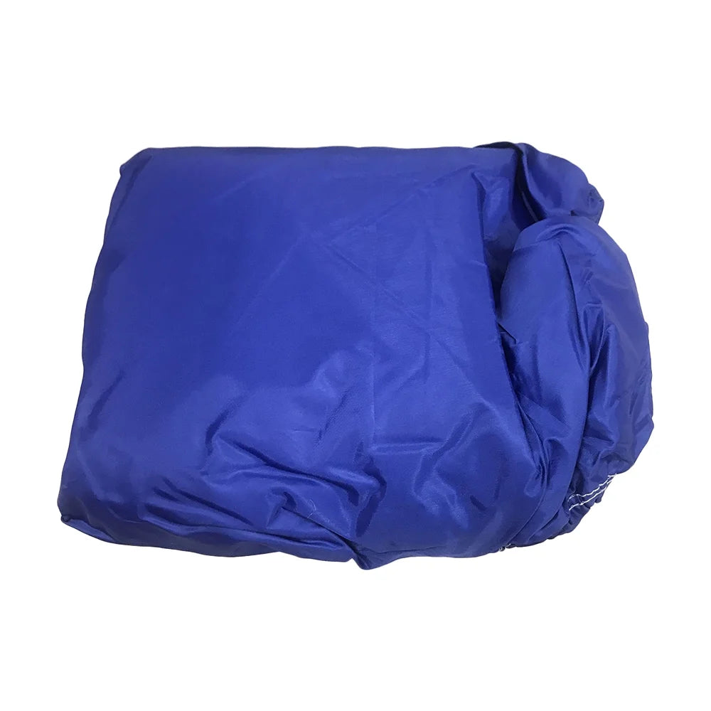 Boat Cover Waterproof Heavy Duty Silver Reflective 300D Oxford Fabric Fits V-HULL TRI-HULL Runabouts and Bass Boats 11-13FT G60713