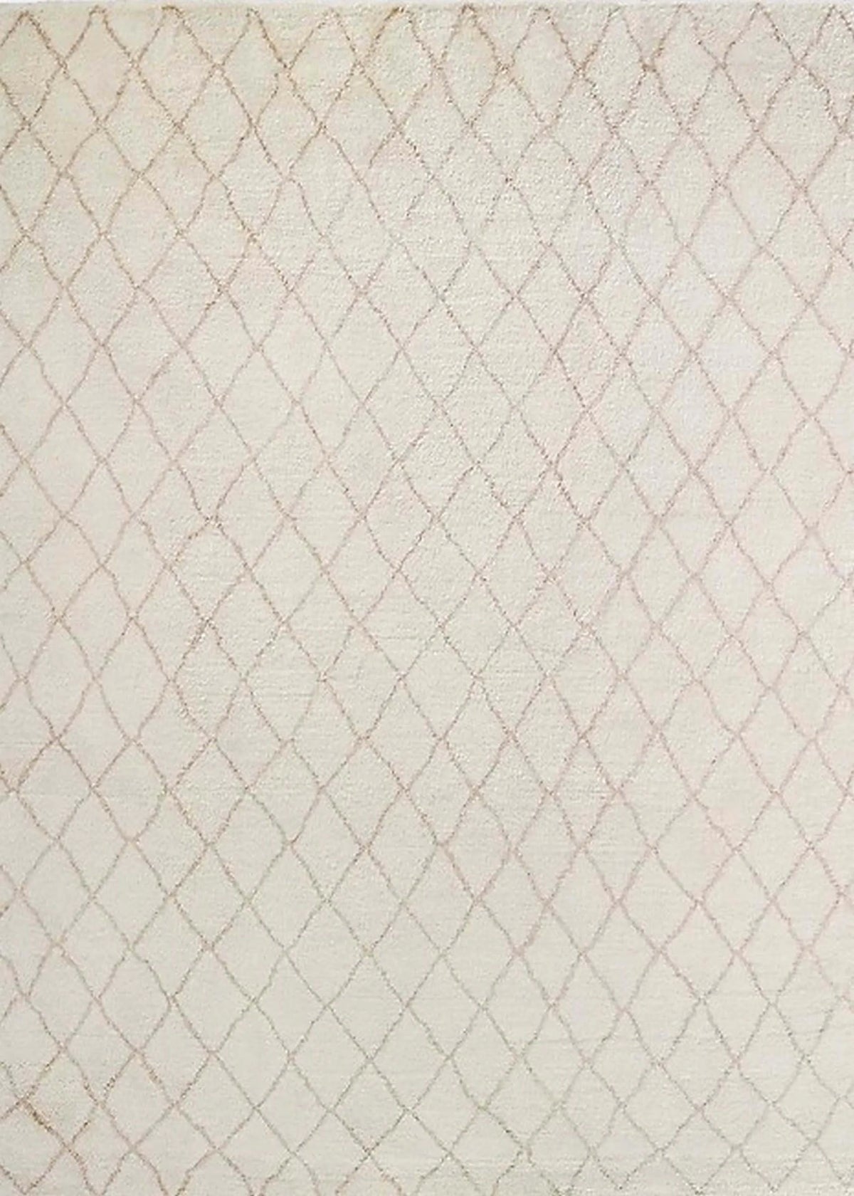 Desert Sand Beige Rectangle Oriental Area Rug, 2' x 5' A13547