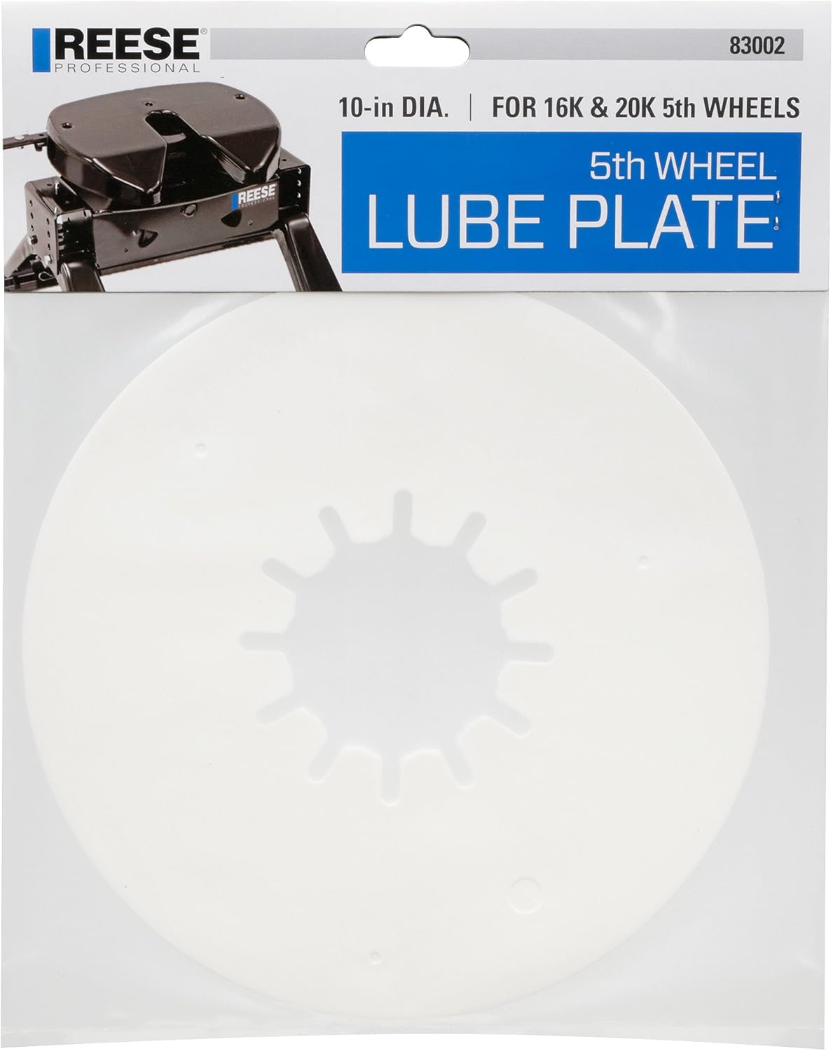 Fifth Wheel Lube Plate N3821