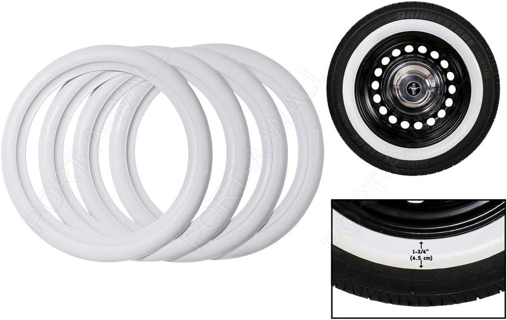 White Walls 15" Tyre Pack of 2 K174