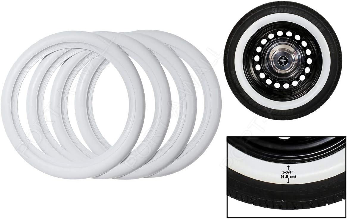 White Walls 15" Tyre Pack of 2 K174