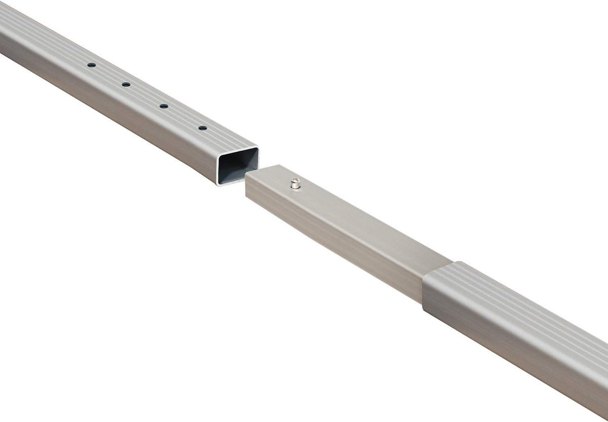 2-Piece 52 Aluminum Roof Top Cross Bar Set with Keyed Locking Mechanism E20059