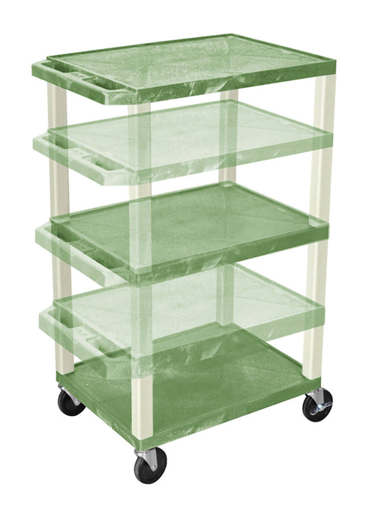 Green Adjustable Height Multi-Purpose Cart P185