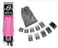 Hot Pink Hair Clipper with 10 PC Comb Set C65843