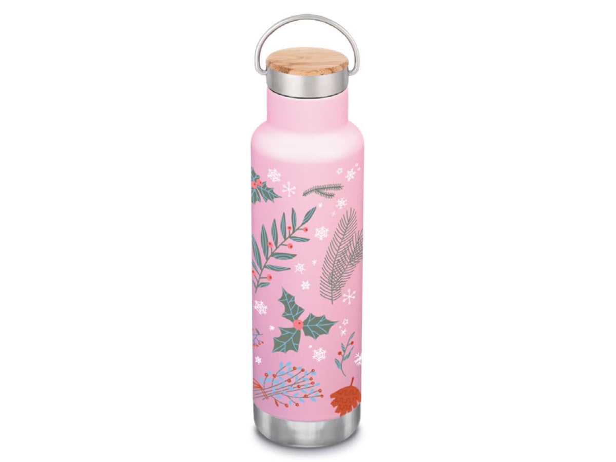 20oz Insulated Classic Bottle with Bamboo Cap A6993