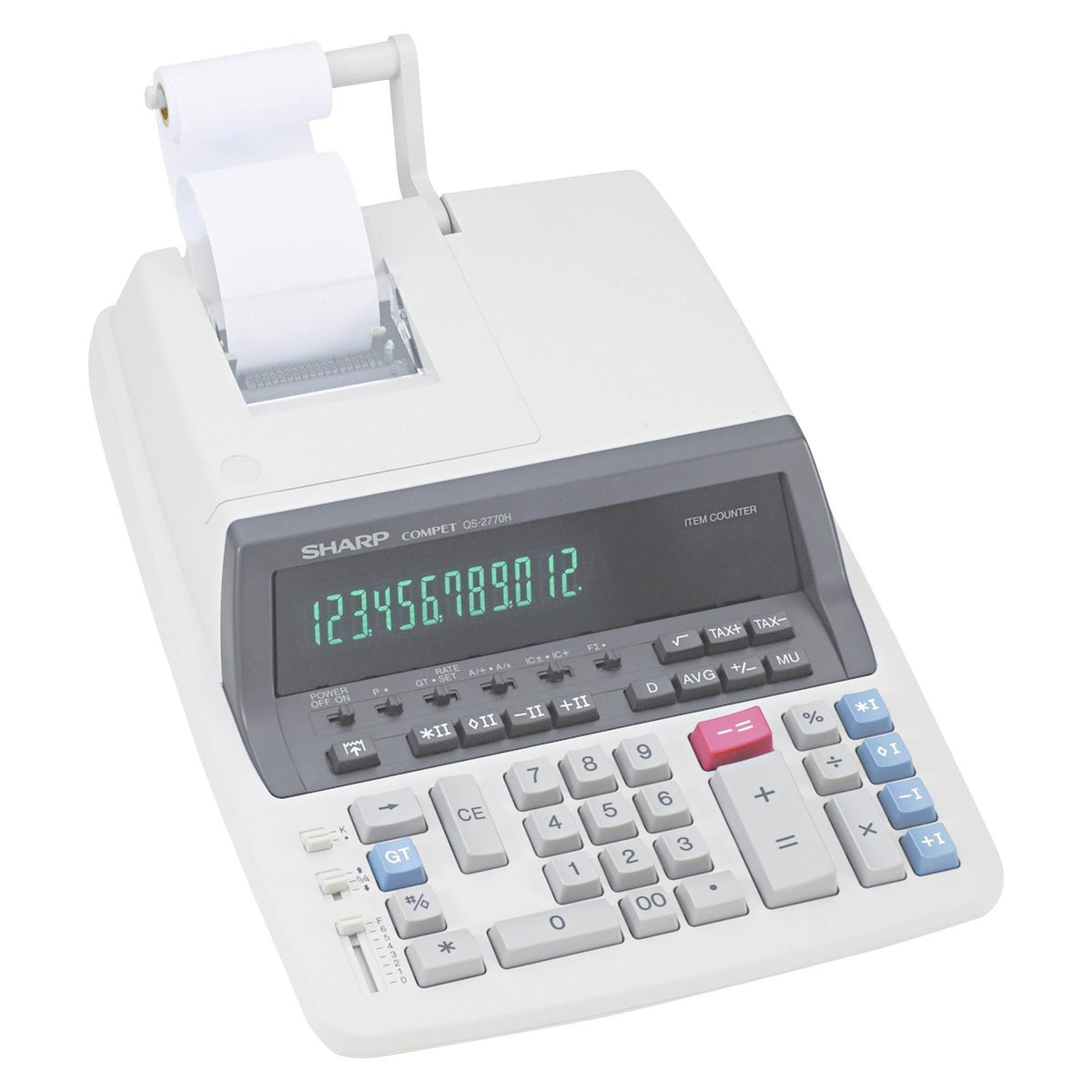 Black/Red Two-Color Printing Calculator U375
