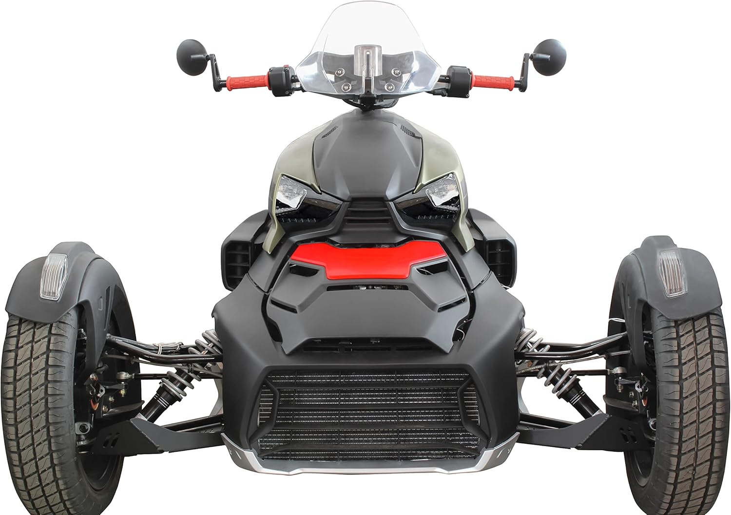 Adrenaline Red Hood Accent Panel for Ryker, Pack of 2 J5859