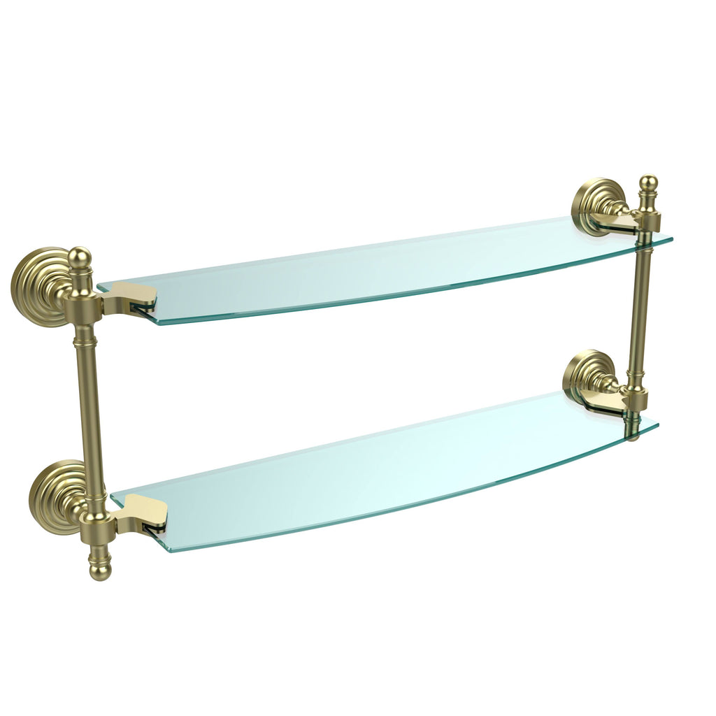 18 inch Two Tiered Glass Shelf N884975