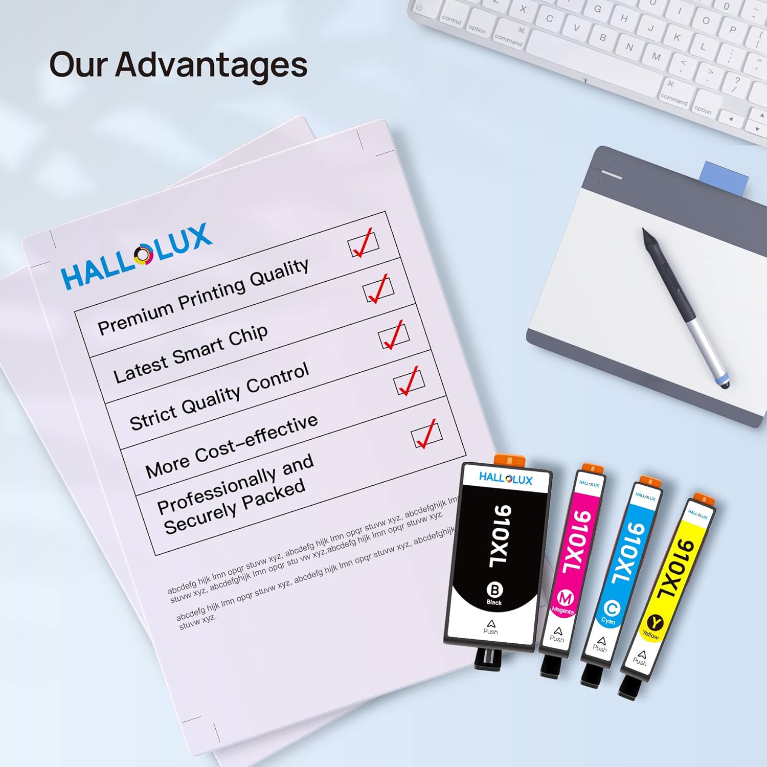 Remanufactured Ink Cartridge Combo Pack (4 Pack) E283242