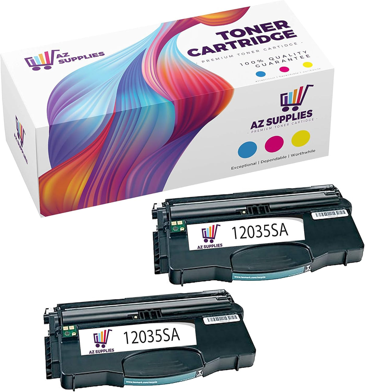Black Toner Cartridge 2 Packs K854
