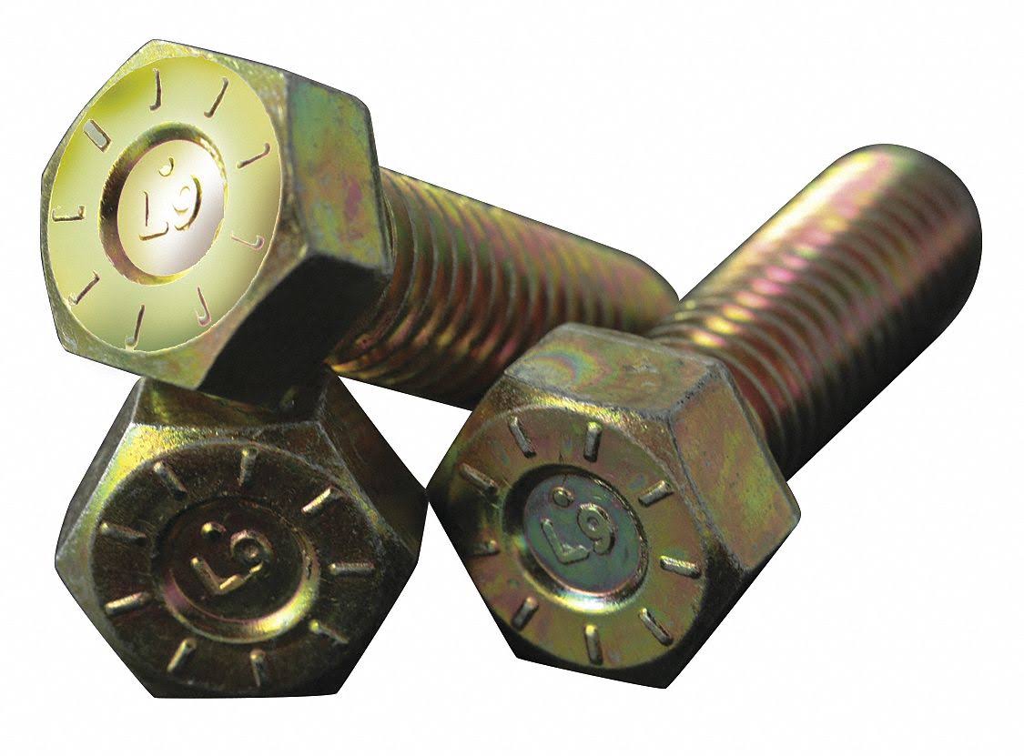 7/16-14x4 Steel Hex Head Cap Screw, pk25 S47959