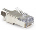 EZ-RJ45 Cat5 5e & 6 Shielded Connectors with External Ground, Pack of 50 K62207