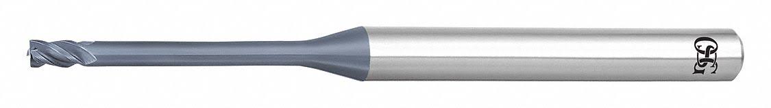Carbide End Mill 2.00mm Dia 3.00mm Cut A102031