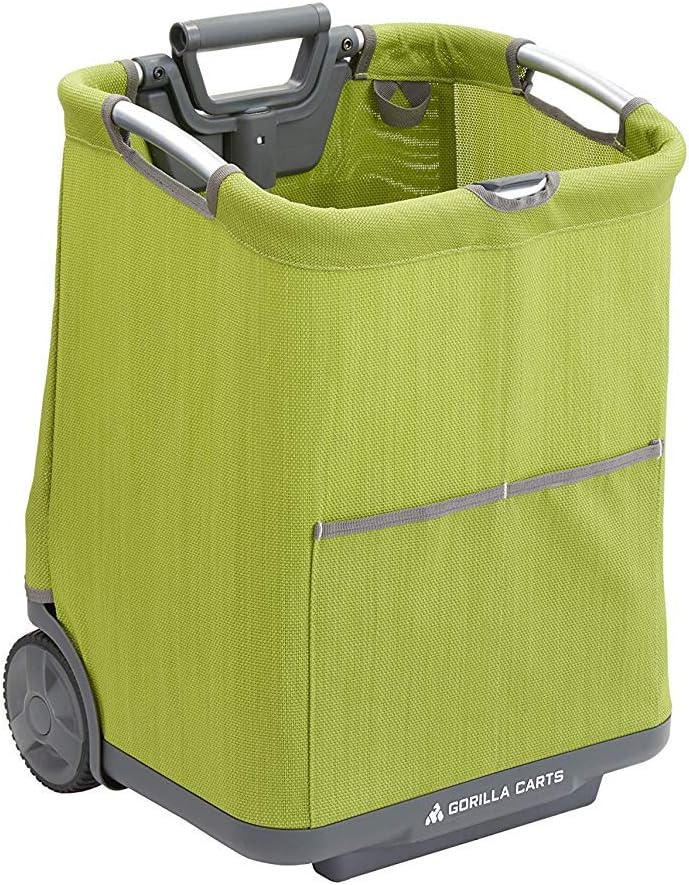 Green Collapsible Soft-Sided Folding Cart T2612