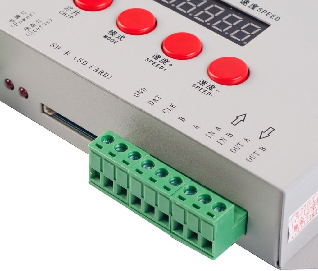 1536 Pixels Addressable Programmable LED Strip Controller with SD Card X581