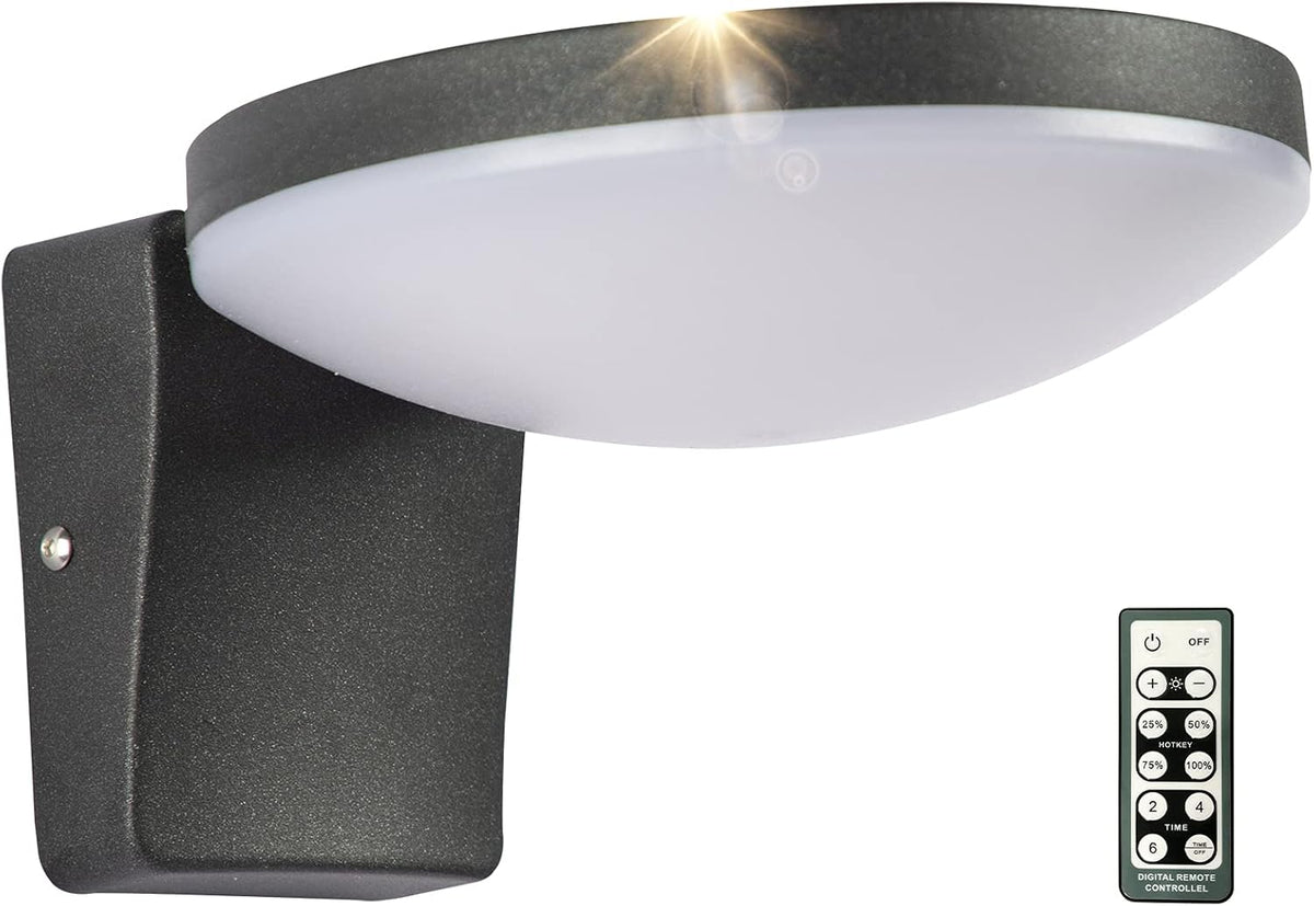 Solar Wall Light LED Outdoor Sconce Exterior Wall Lamp IP65 Waterproof N479919